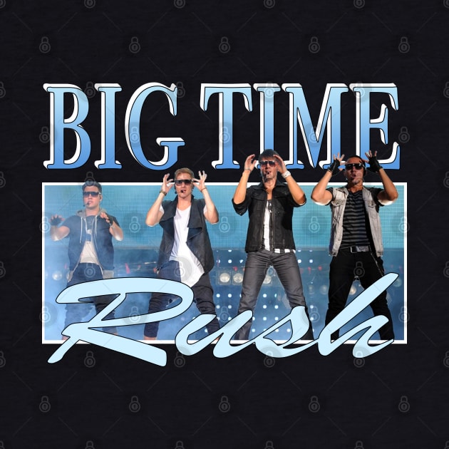 Big Time Rush retro band logo by LottaKornelia